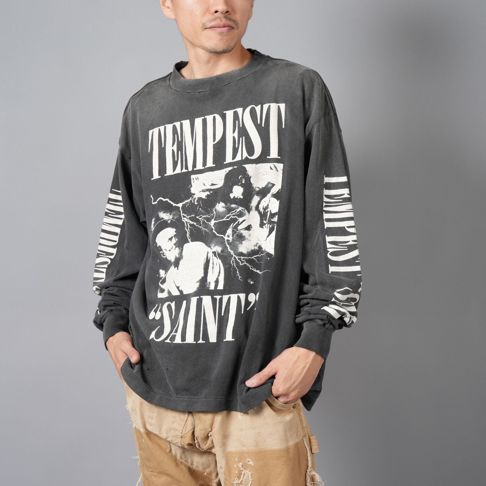 SAINT M×××××× - 【ラスト1点】SM-YS1-0000-011 / LS TEE / TEMPEST