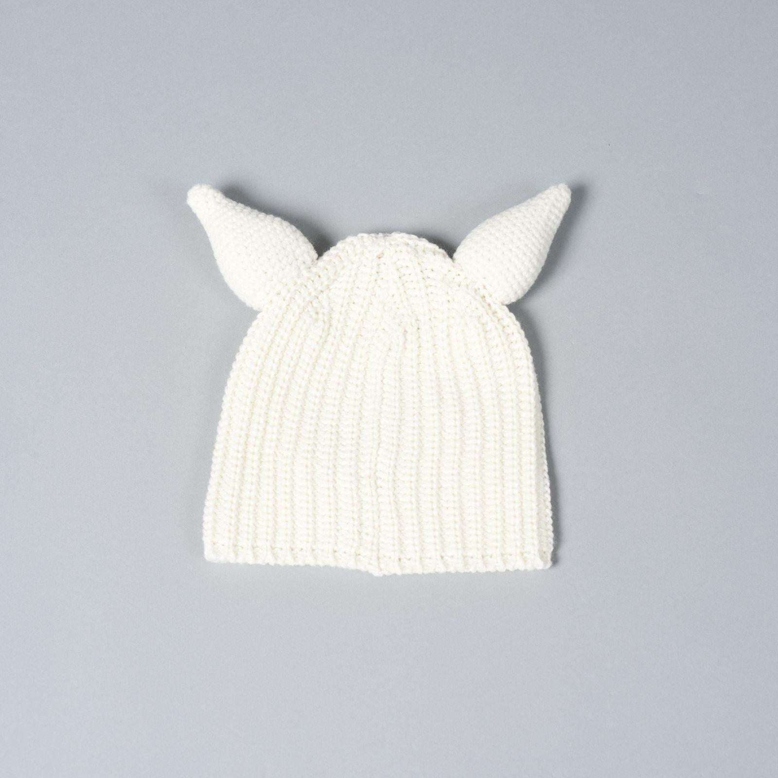 BASICKS - 【ラスト1点】Devil Beanie / デビルビーニー (ホワイト