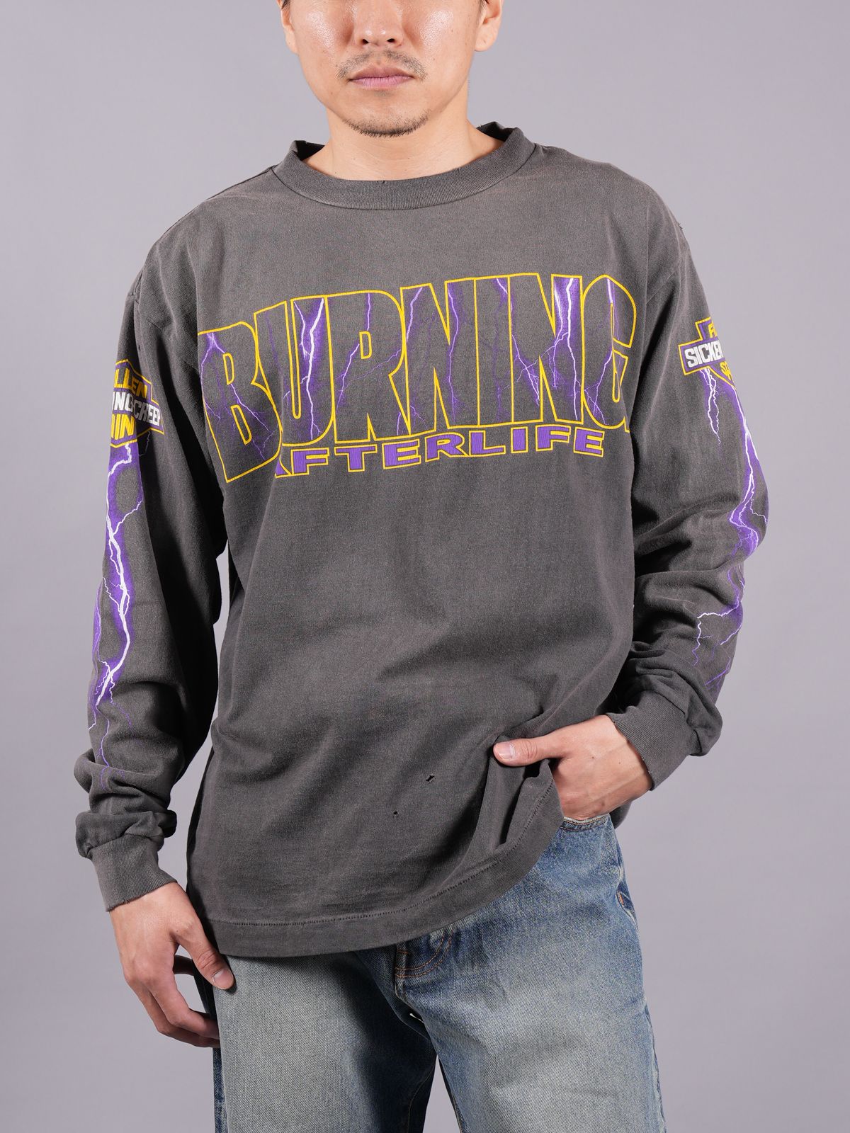 SAINT M×××××× - 【残りわずか】 SM-S23-0000-029 / LS TEE / EVIL