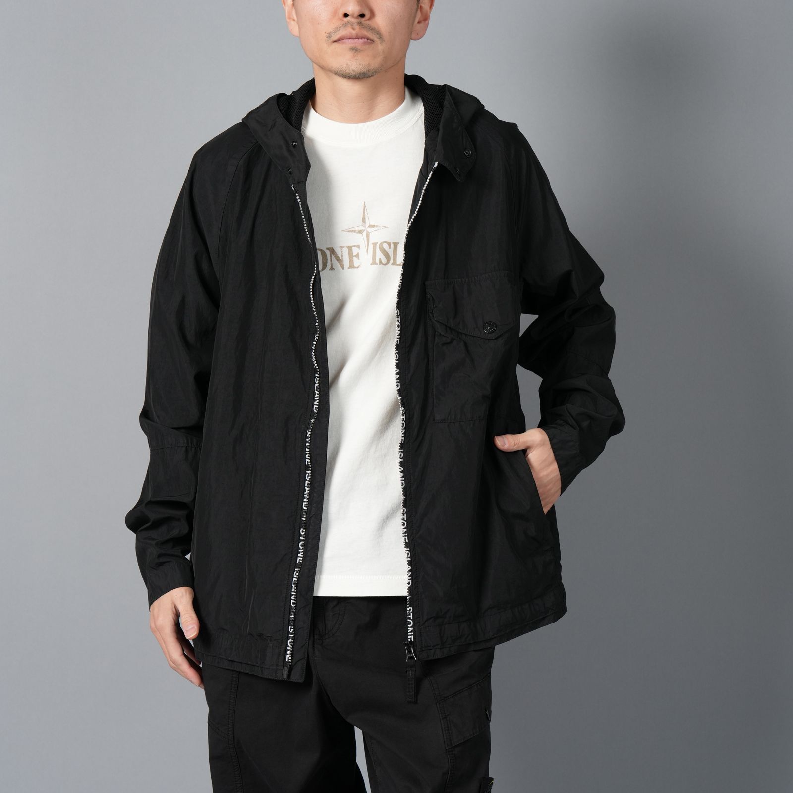 STONE ISLAND - 【残りわずか】CUPRO NYLON-TC_ GARMENT DYED