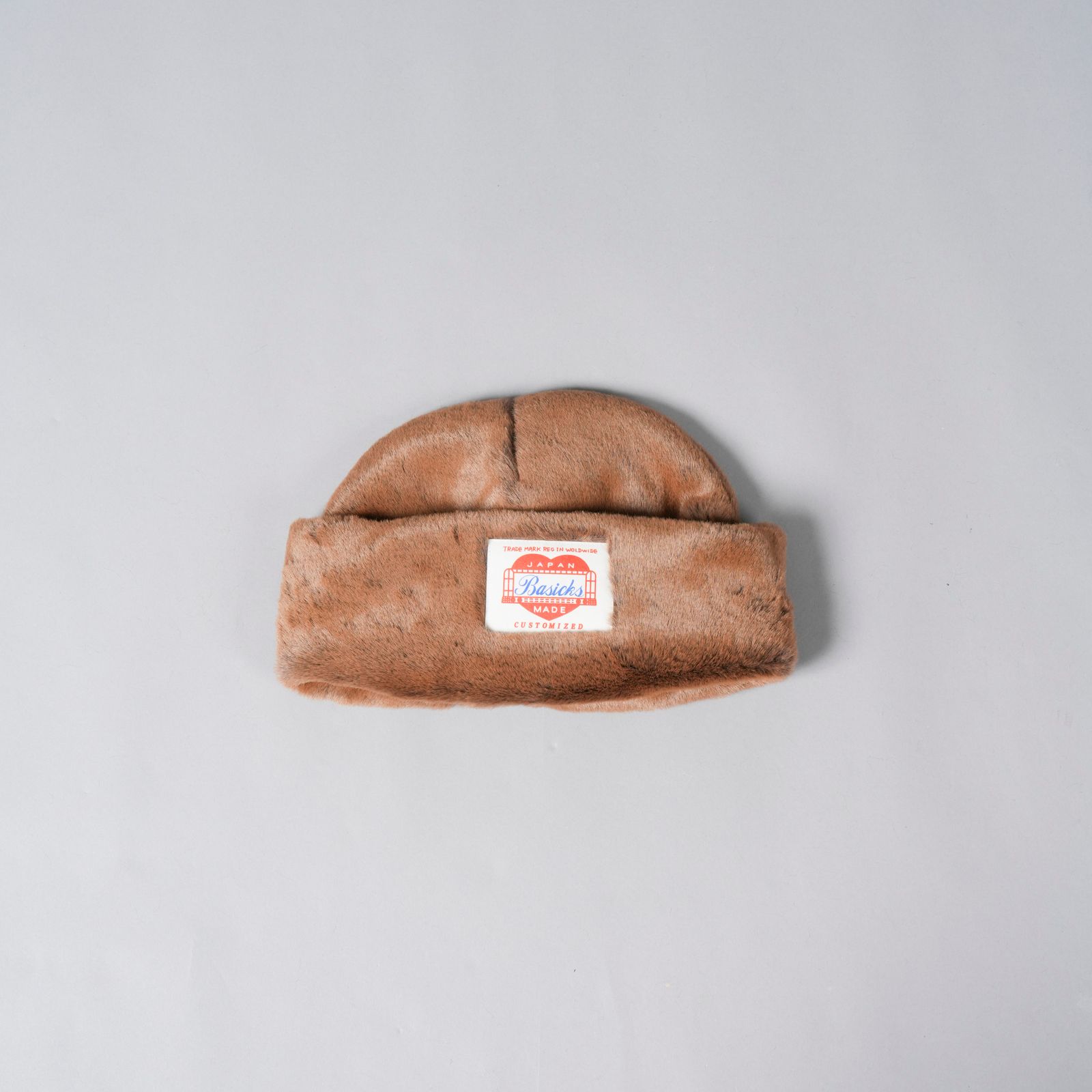 BASICKS - 【ラスト1点】Faux Chinchilla Beanie / フォックス