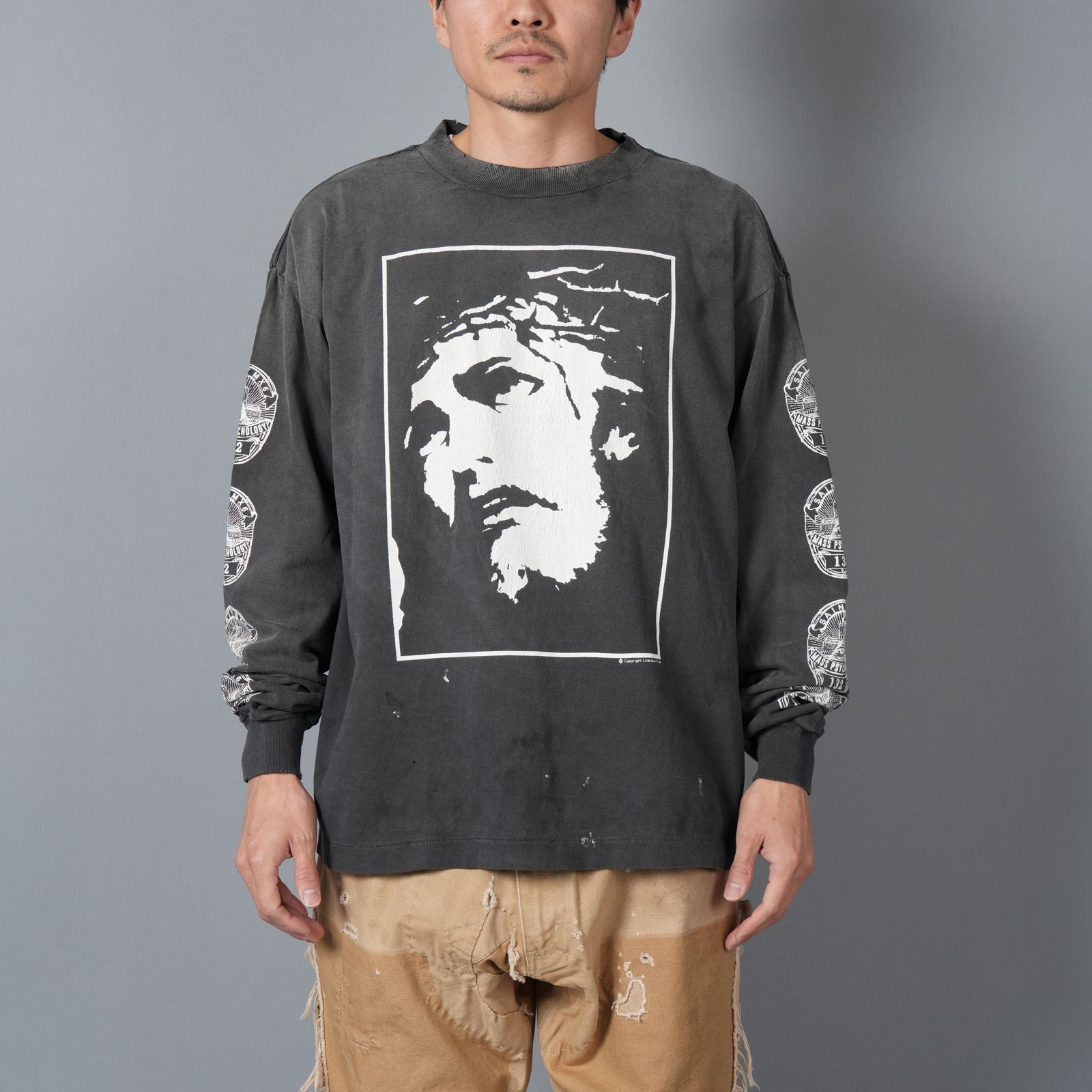 SAINT M×××××× - 【残りわずか】SM-HR8-0000-033 / LS TEE / LOVE