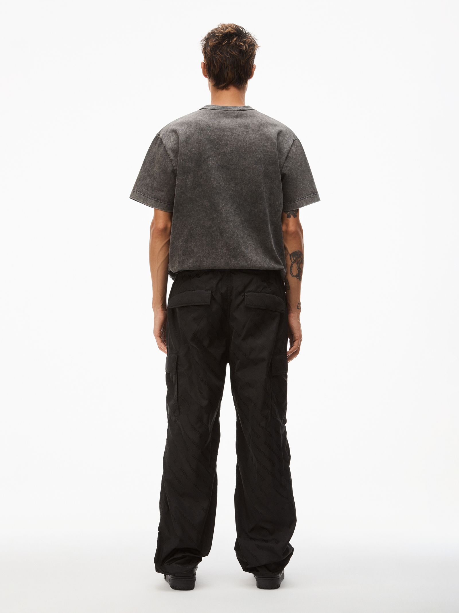 alexander wang - 【ラスト1点】CARGO PANT IN JACQUARD TWILL NYLON