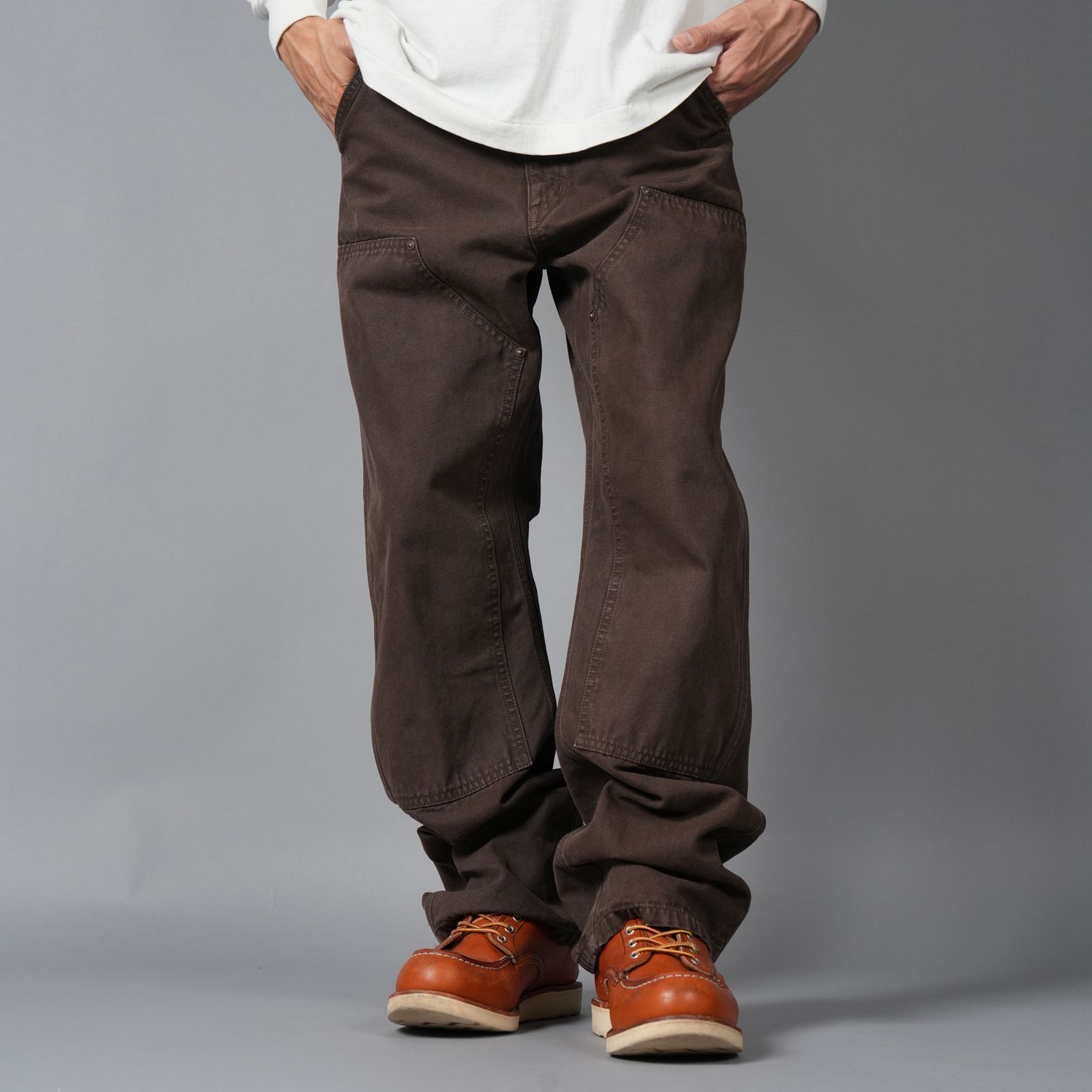 MIYAGIHIDETAKA - MH029 / WORK PANTS / ワークパンツ / DARK BROWN