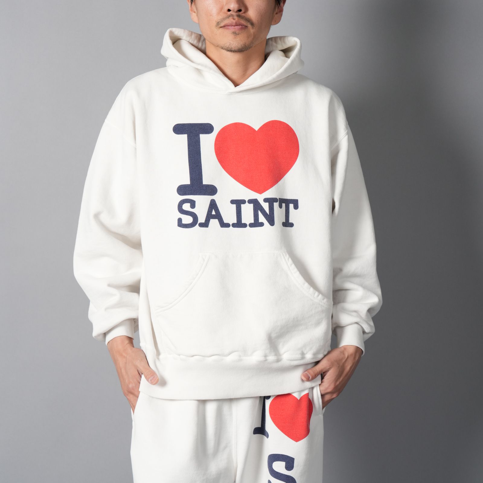 SAINT M×××××× - 【残りわずか】SM-MK8-0000-058 / HOODIE / I LOVE
