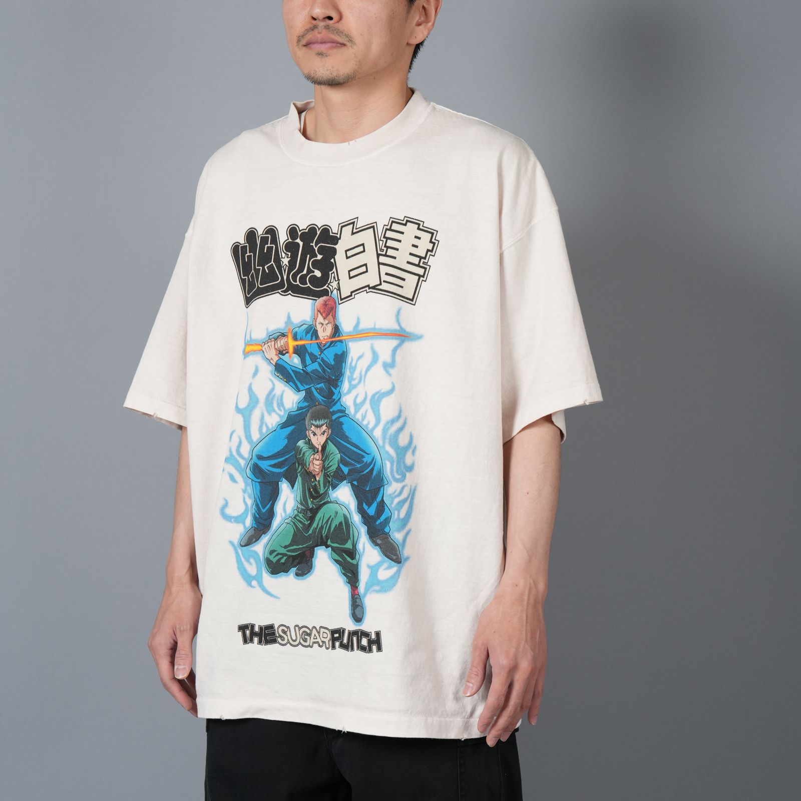 THE SUGAR PUNCH - [幽遊白書] TYUM24AM001 / S/S T-Shirt (YUSUKE