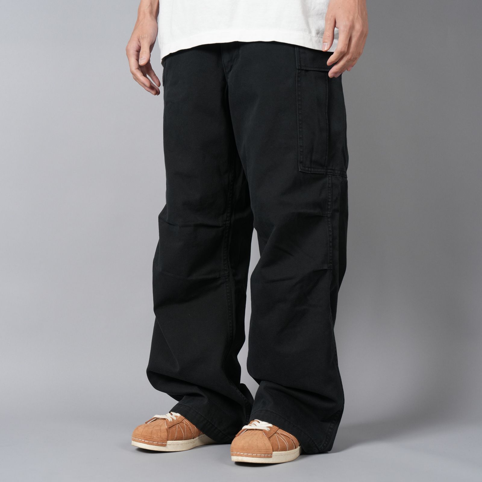 MIYAGIHIDETAKA - 【ラスト1点】Cargo Pants / カーゴパンツ (ブラック