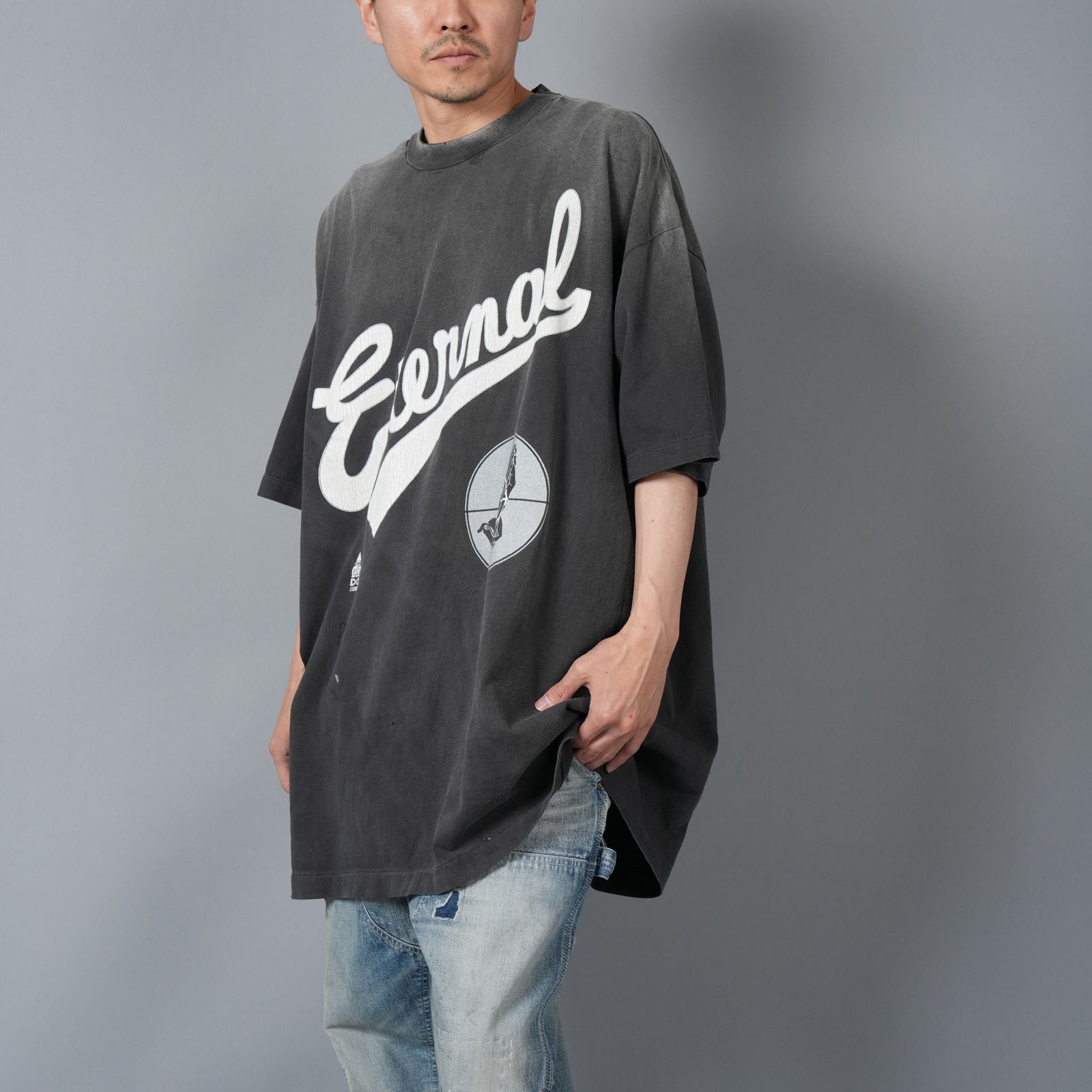 SAINT M×××××× - 【ラスト1点】【コラボ】SM-HR8-0000-C01 / FG_SS TEE