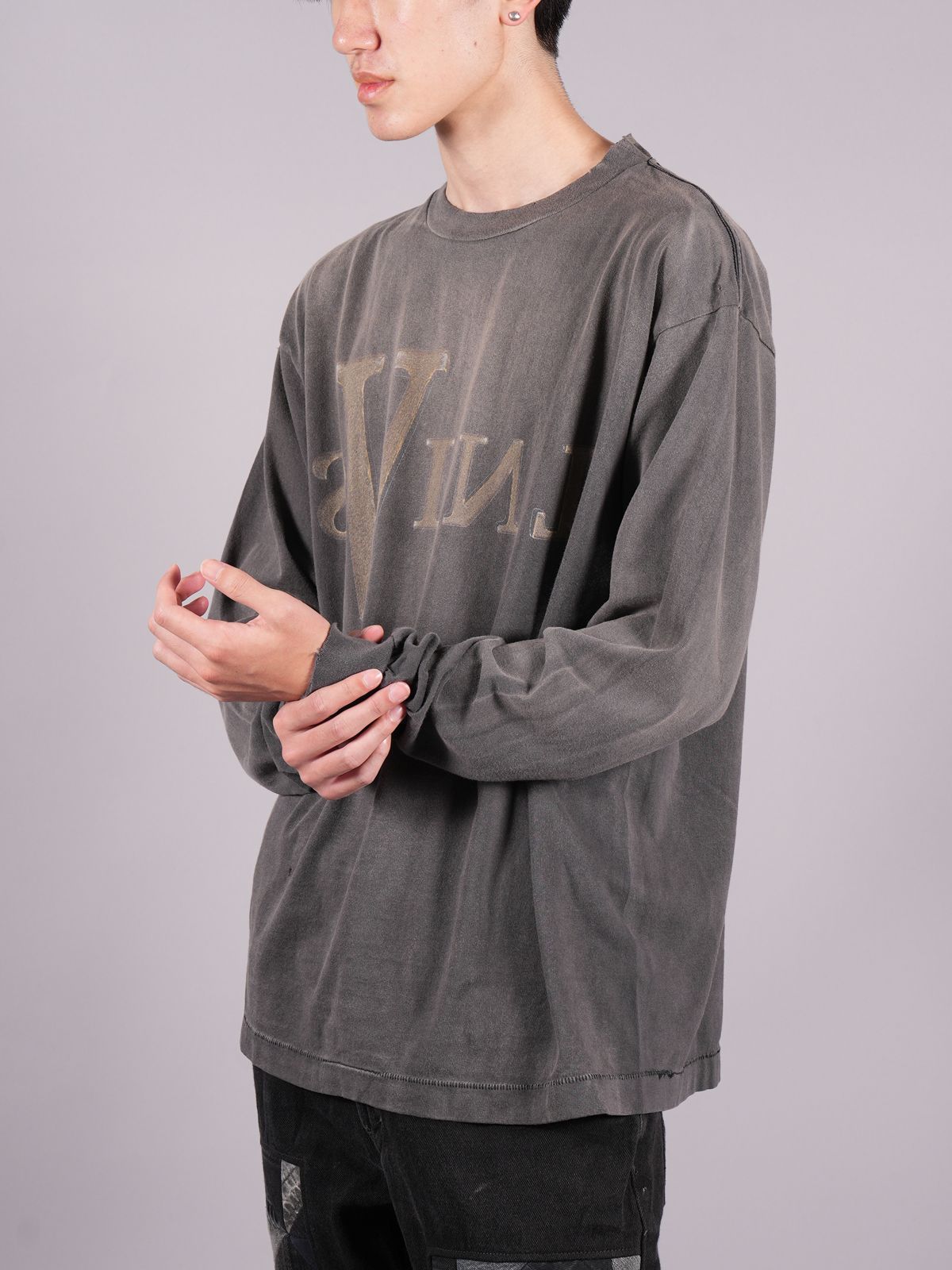 SAINT M×××××× - ラスト1点 / SM-A22-0000-076 / VL_LS TEE / MARIA