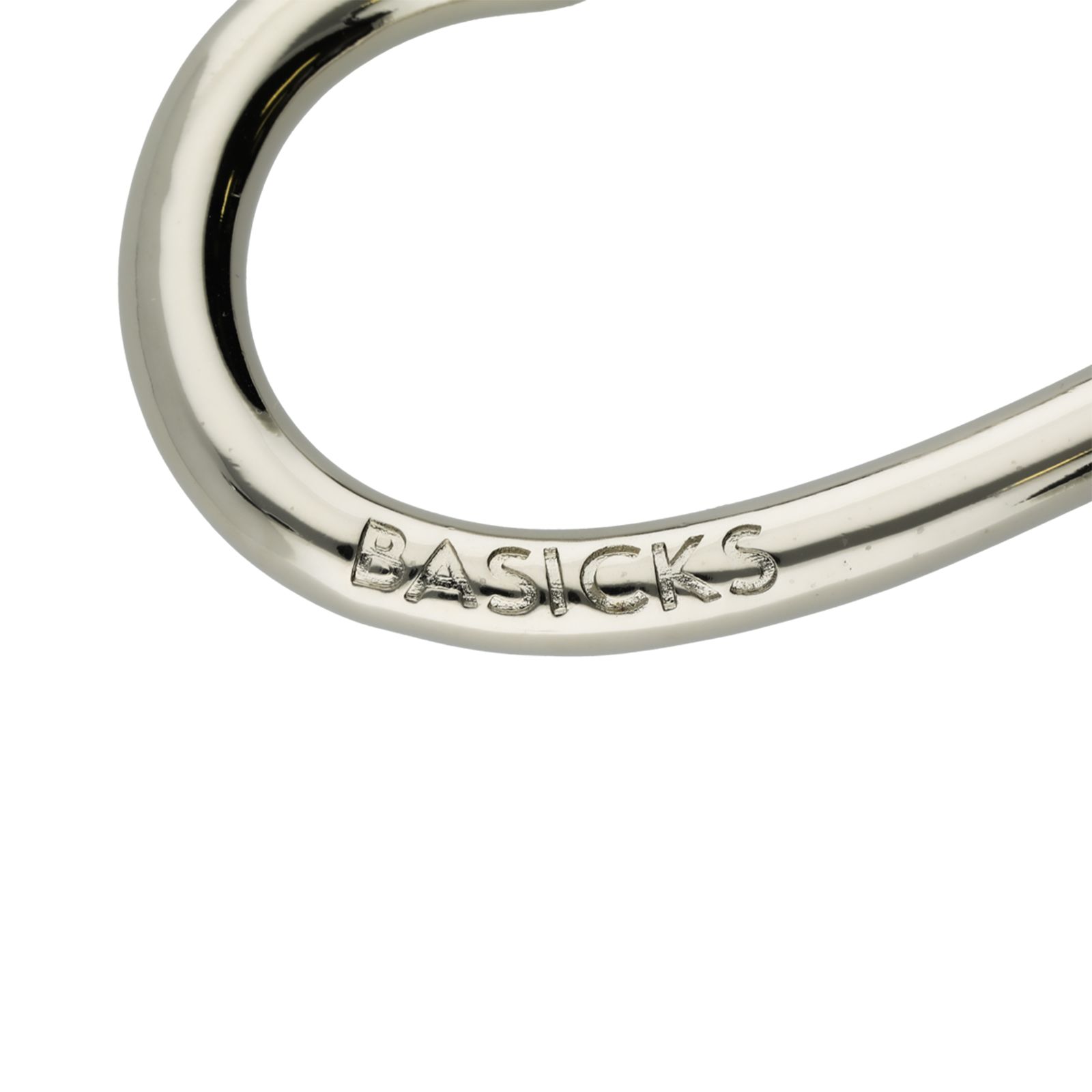 BASICKS - 【残りわずか】Heart Carbiner / カラビナ (シルバー