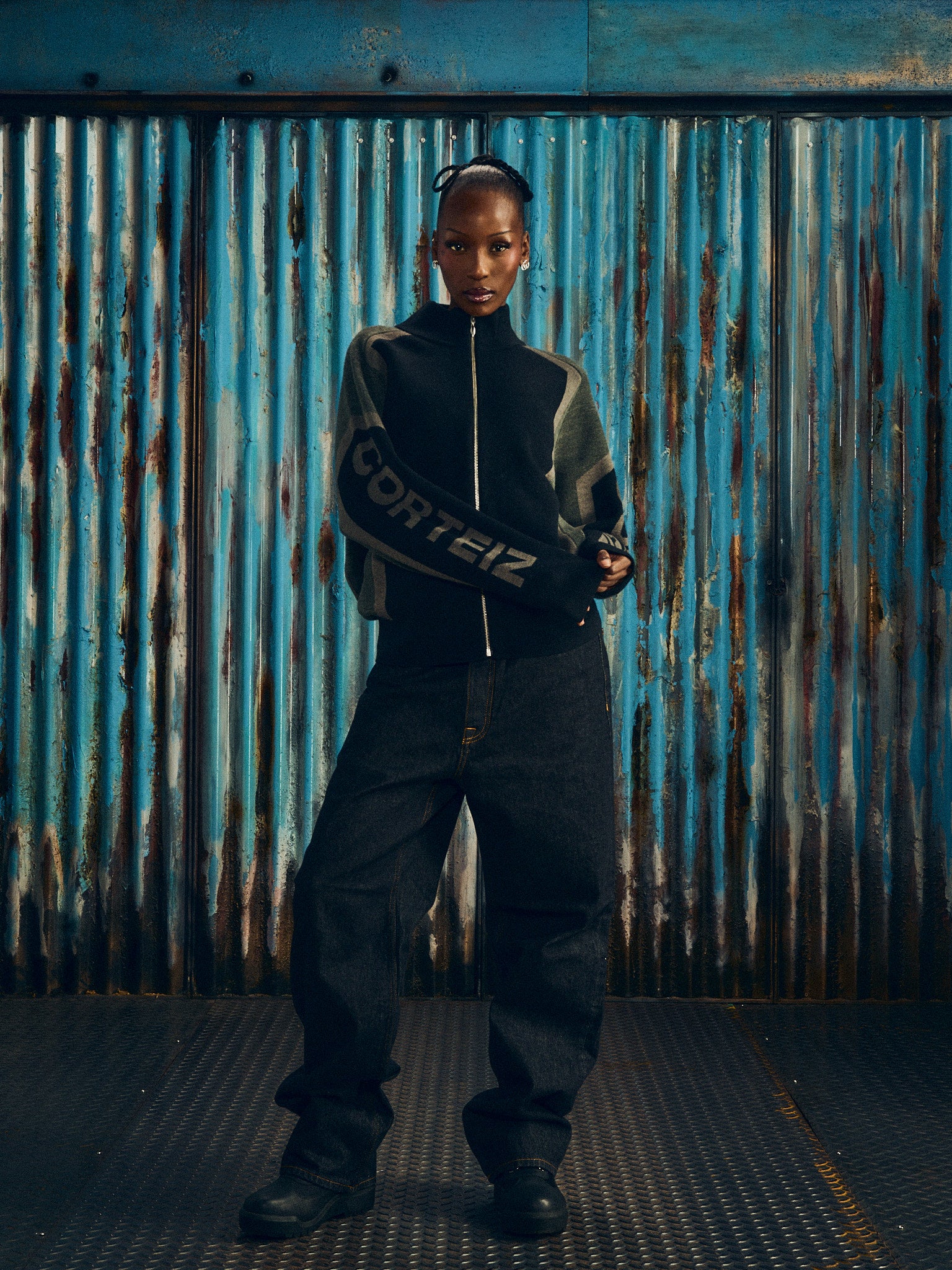 PRECISION KNIT ZIP UP [BLACK] – CRTZRTW