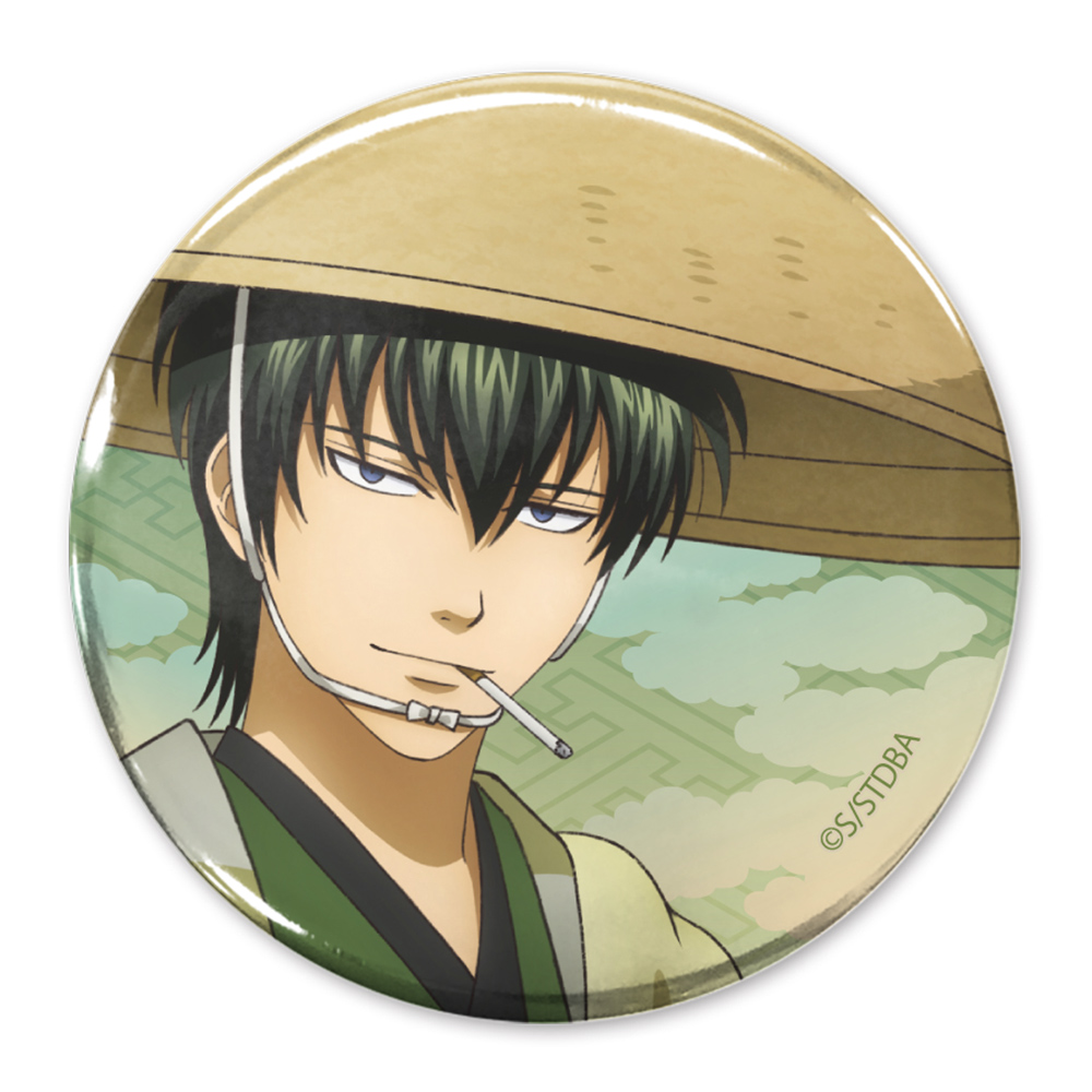 描き下ろし 坂田銀時 65mm缶バッジ 旅装Ver. [銀魂] | キャラクター