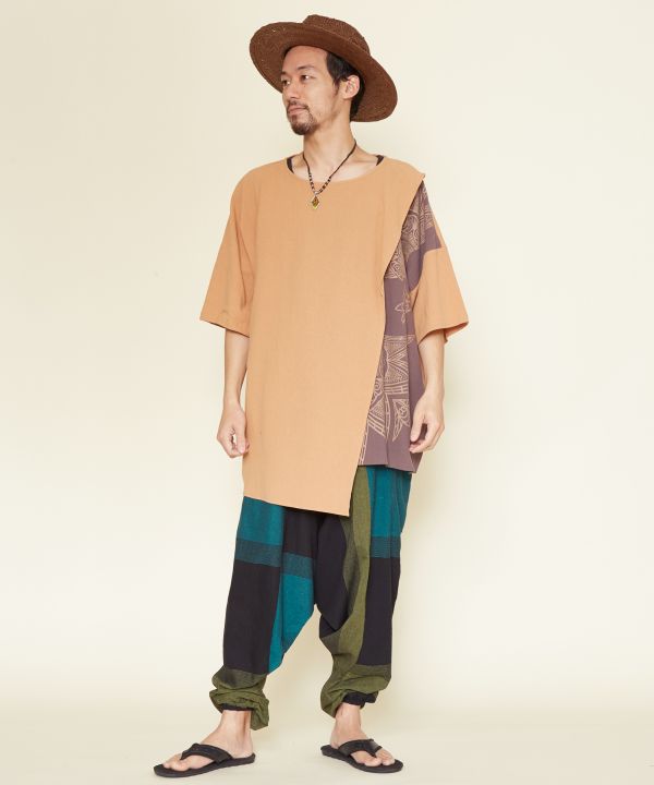 タビスルサルエルパンツ(KHAKI): 『チャイハネ』公式通販