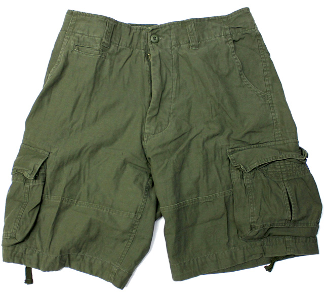 ビンテージ カーゴショーツ オリーブ