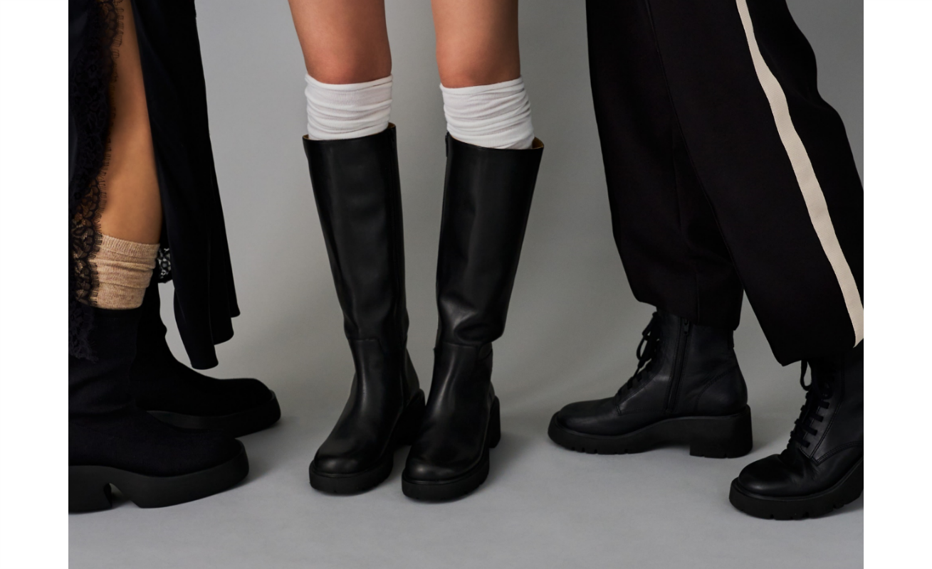 カンペール　 黒 ジッパーブーツ WINTER RECOMMEND <br>着回し力抜群ベーシックカラーシューズ | Topics