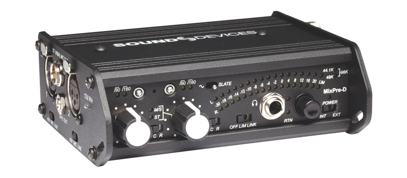 SOUND DEVICES MIXPRE-D MICROPHONE PREAMPLIFIER / MIXER Dual bus, 2