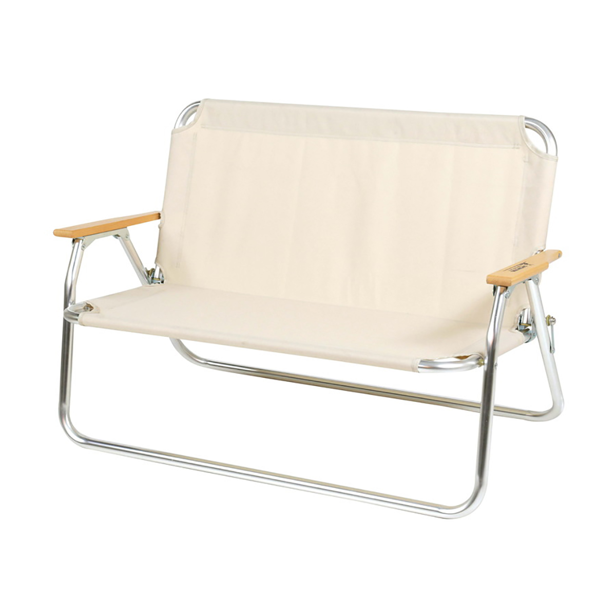 CSクラシックス アルミ背付ベンチ - アウトドア・キャンプ用品