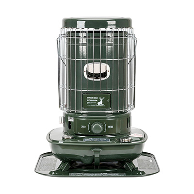 キャプテンスタッグ×コロナ 石油ストーブ SL-51CSA（ダークグリーン