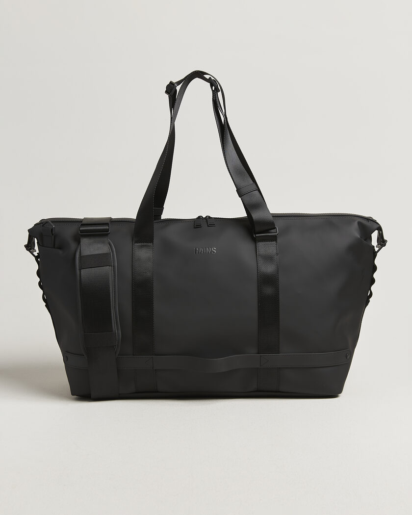 Fred Perry Tonal Barrel Bag Black at CareOfCarl.com