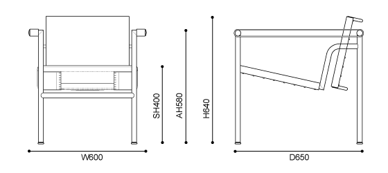 Cassina（カッシーナ）LC1スリングチェア|カッシーナ・イクスシー 公式