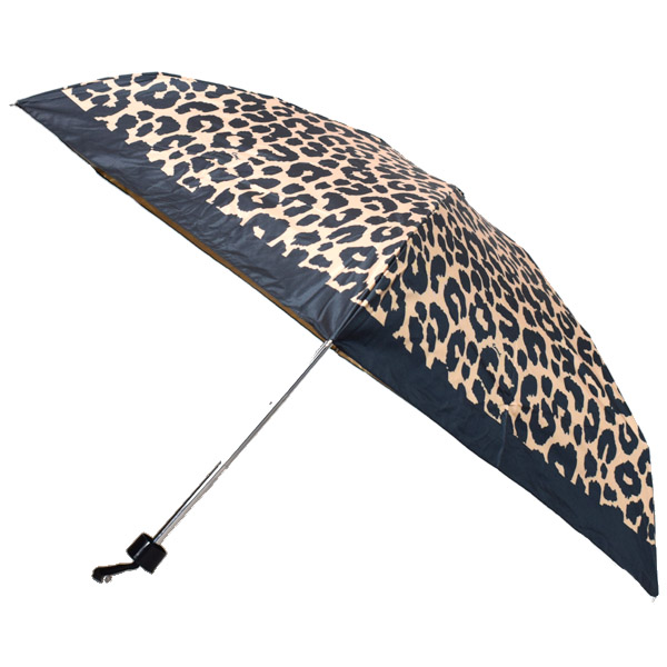 COACH】コーチ 傘 レオパード ヒョウ柄 ロゴ ミニ UVカット99% 紫外線