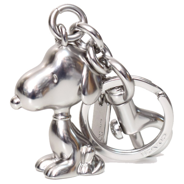 COACH】コーチ プレーテッドメタル ピーナッツ コラボ スヌーピー