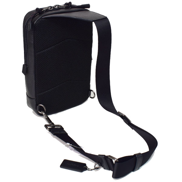 COACH】コーチ メンズ ぺブルレザー カーフレザー ターナー パック