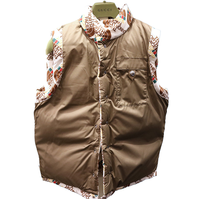 GUCCI×THE NORTHFACE 【グッチ×ザ ノースフェイス】ロゴダウンベスト