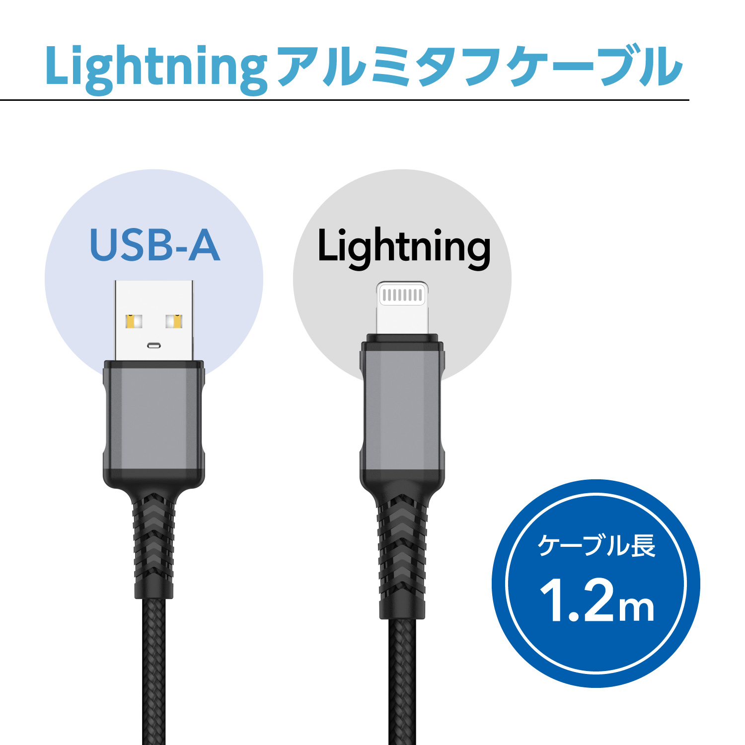 USBタフケーブル 1.2m (IATL-JD30) - 株式会社センチュリー