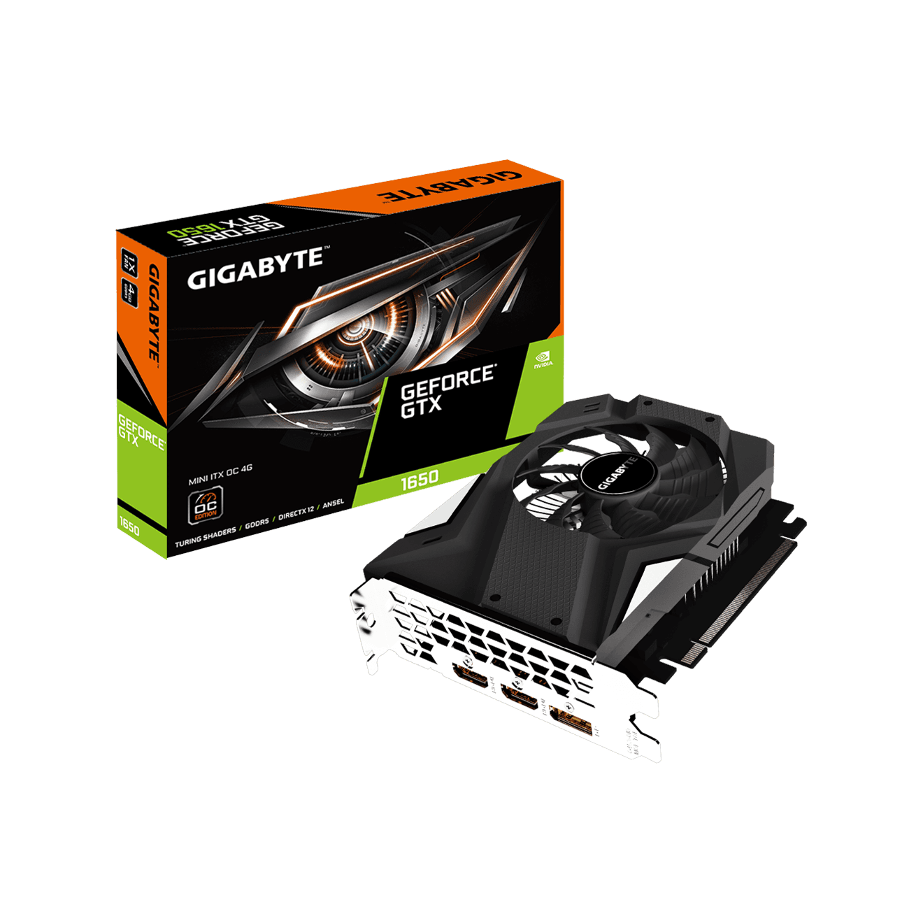 GV-N1650IXOC-4GD | GIGABYTE NVIDIA GEFORCE GTX 1650搭載