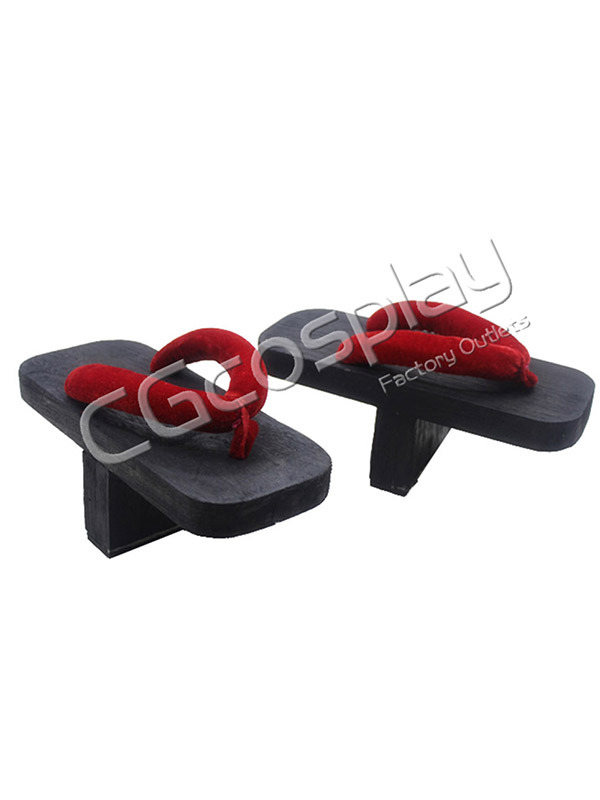 刀剣乱舞 今剣 下駄 女性化 コスプレ靴/ブーツ コスプレ衣装