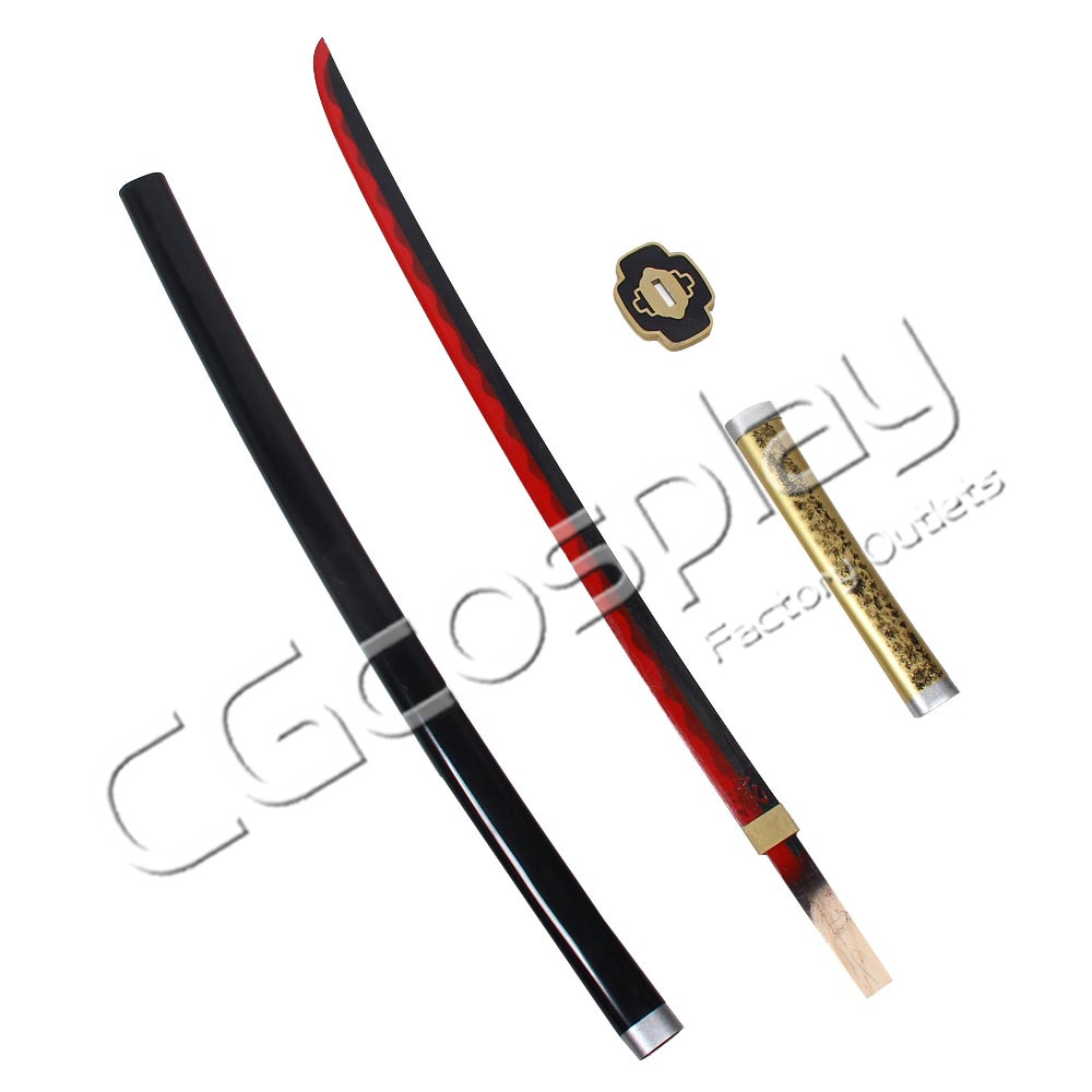 鬼滅の刃 鬼殺隊 継国 縁壱 赫刀 日輪刀 コスプレ道具 コスプレ衣装