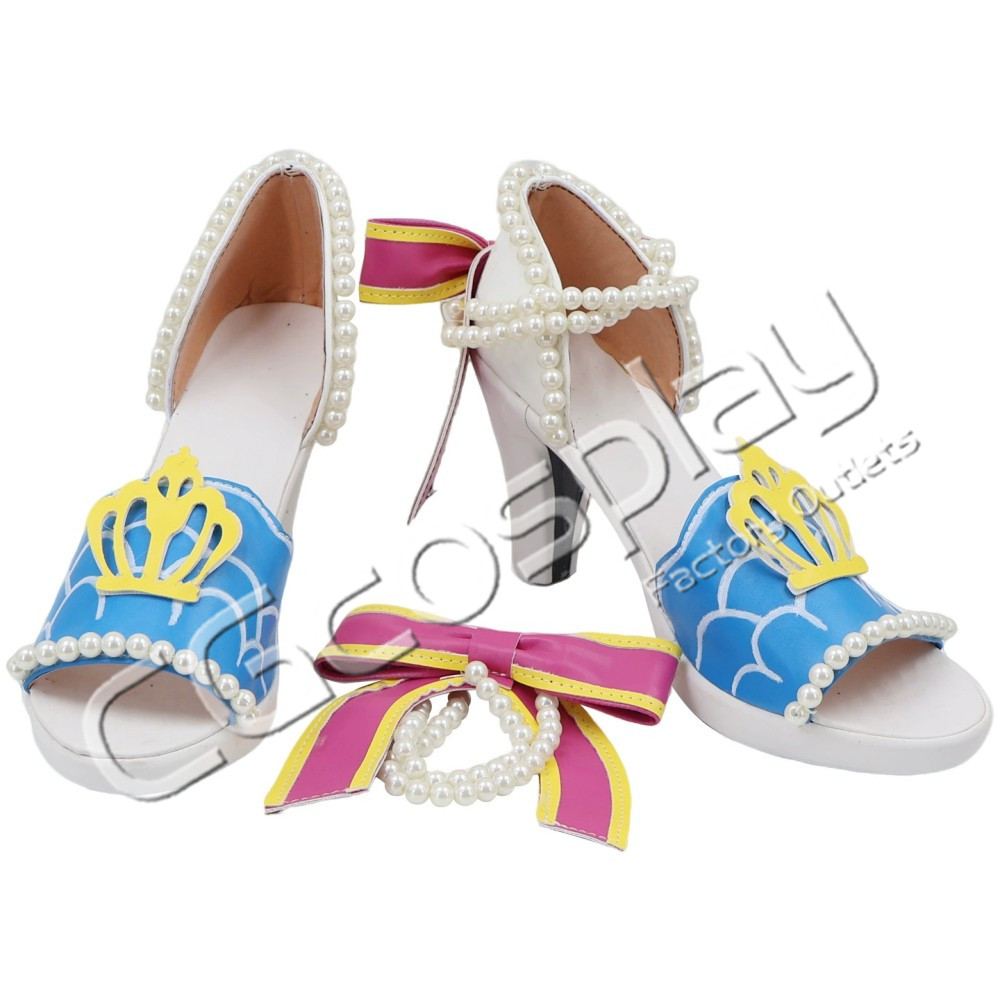 アイカツ! 大空あかり ホワイトスカイヴェール コスプレ靴/ブーツ