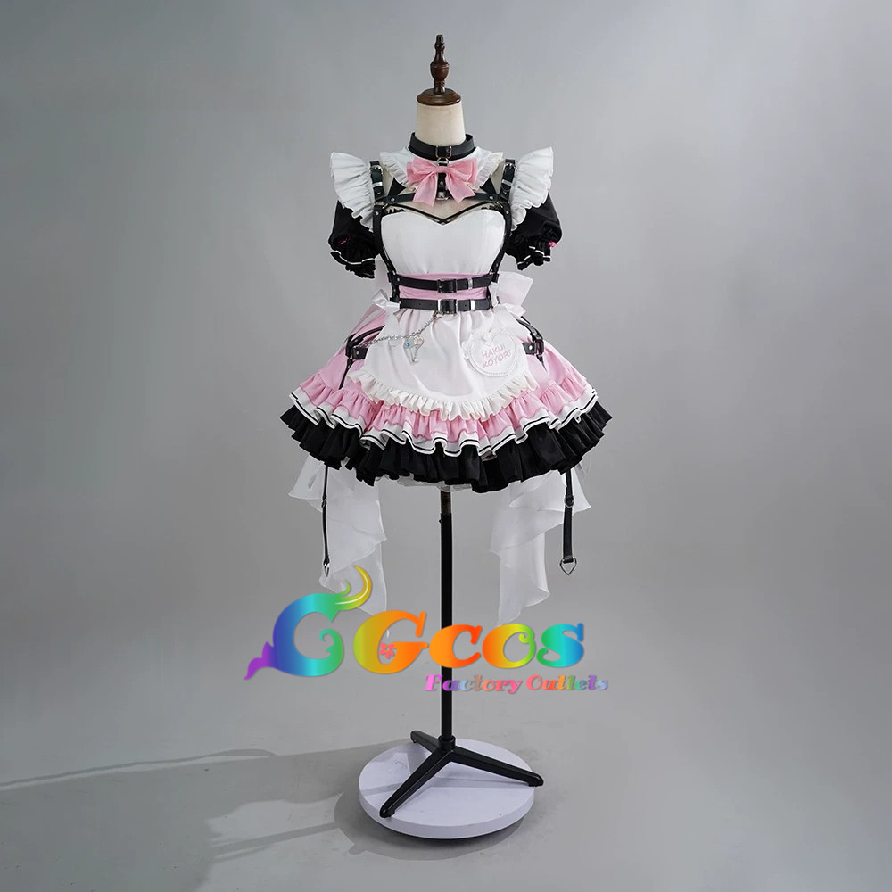 バーチャルYouTuber Vtuber 博衣こより メイド衣装 コスプレ衣装