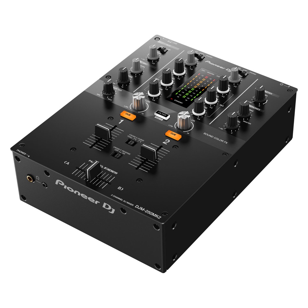 Pioneer DJ DJM-250MK2 DJミキサー(サウンドカード搭載 スクラッチに