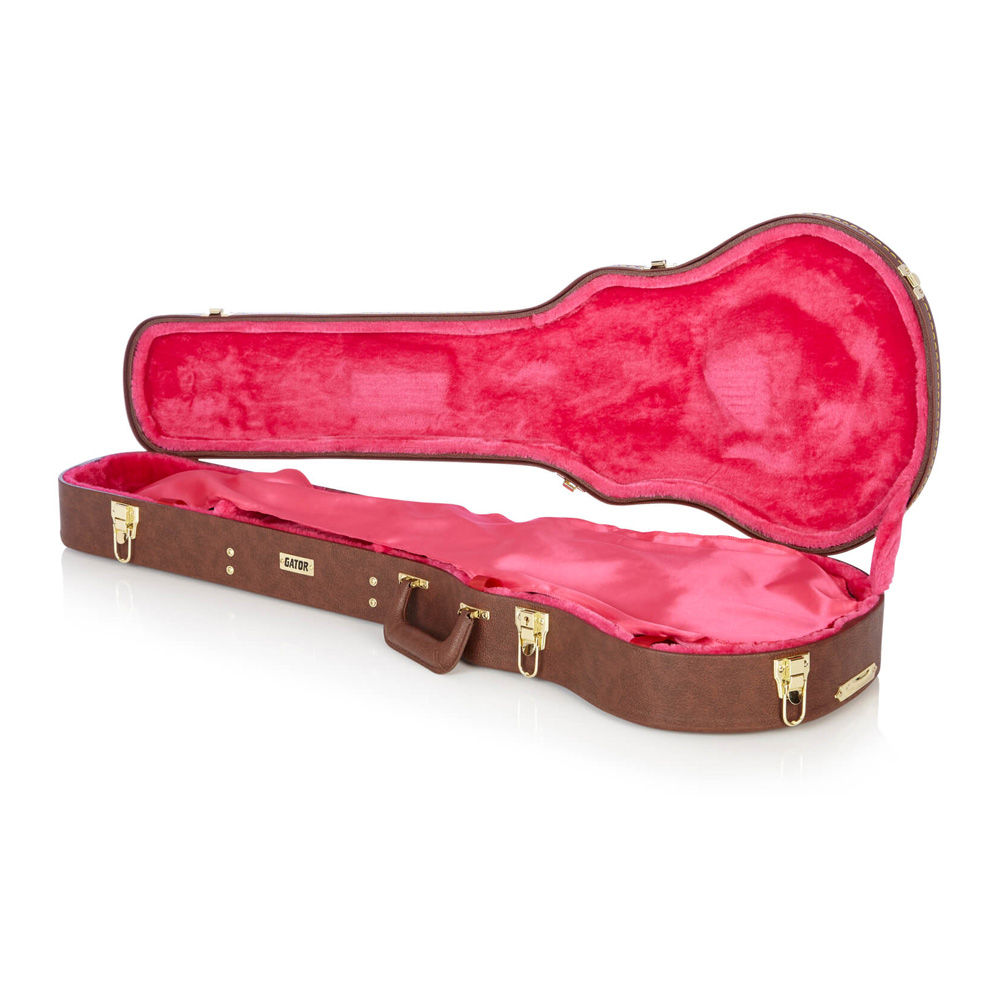 GATOR GW-LP BROWN レスポール用ハードケース(ゲイターLPブラウン