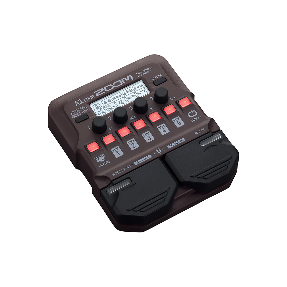 ZOOM A1 FOUR アコースティック楽器用 マルチエフェクター 純正