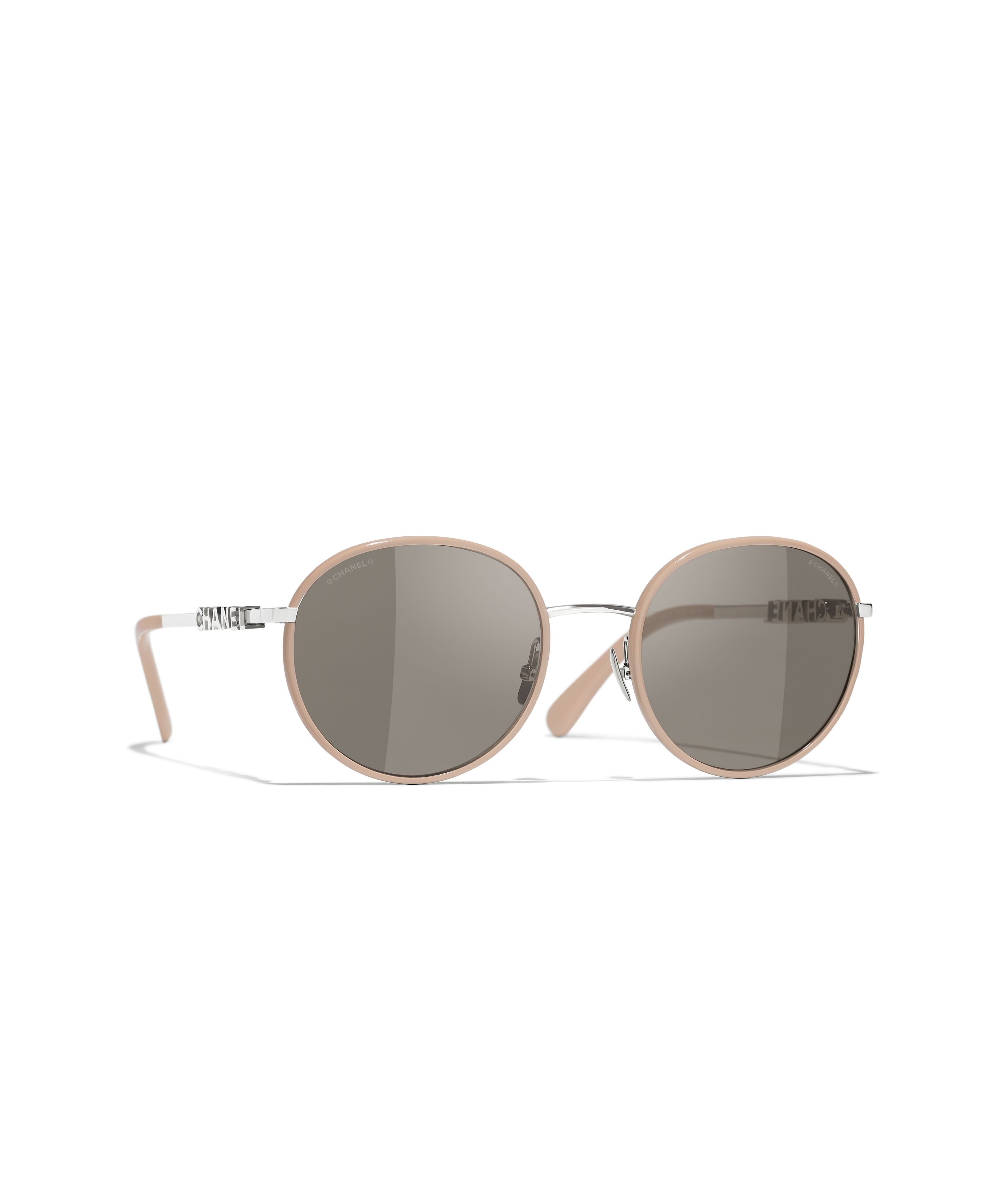 CHANEL Sunglasses: Pantos Sunglasses, metal — Fashion | CHANEL