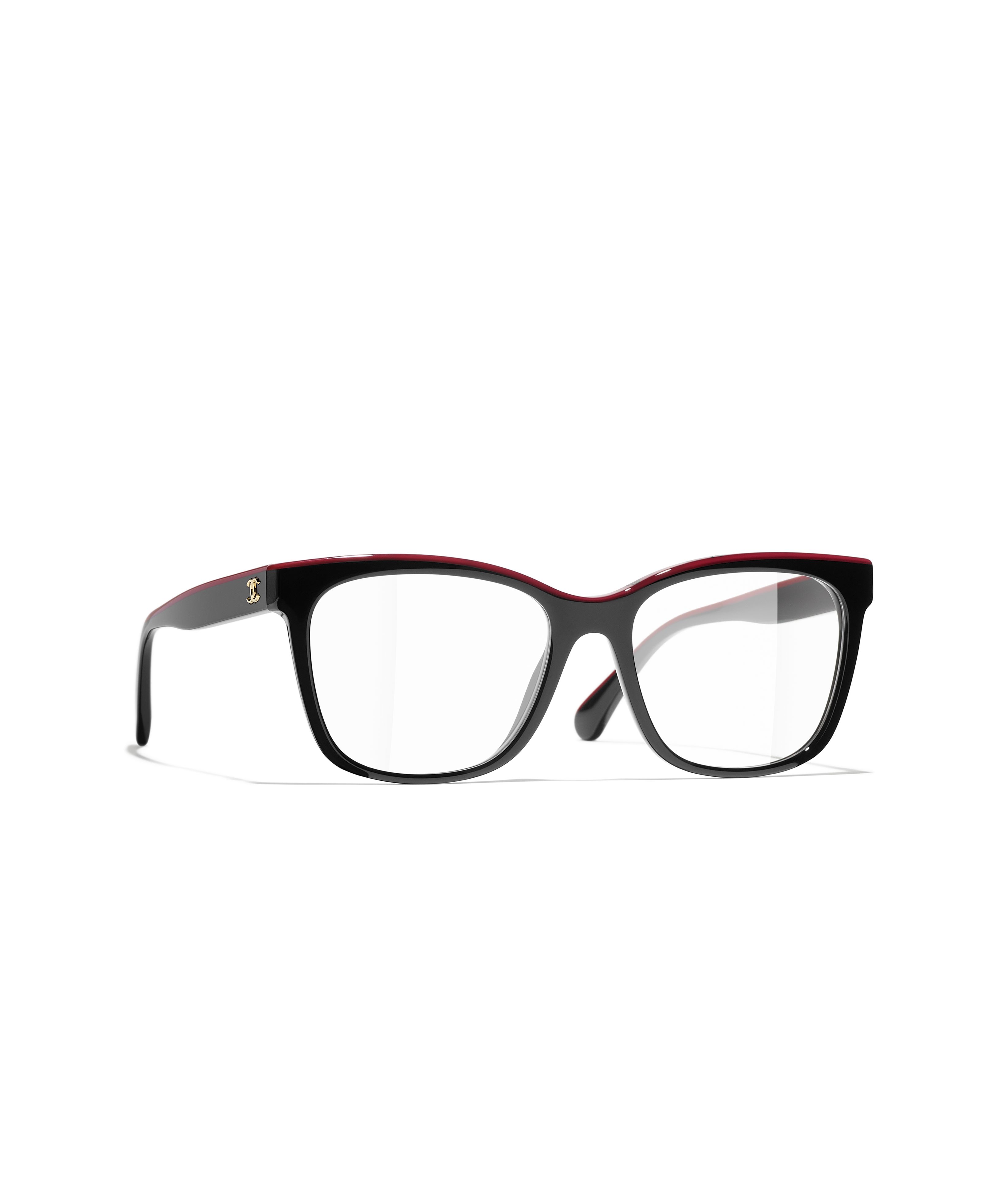 CHANEL Eyeglasses: Square Eyeglasses, acetate — Fashion | CHANEL