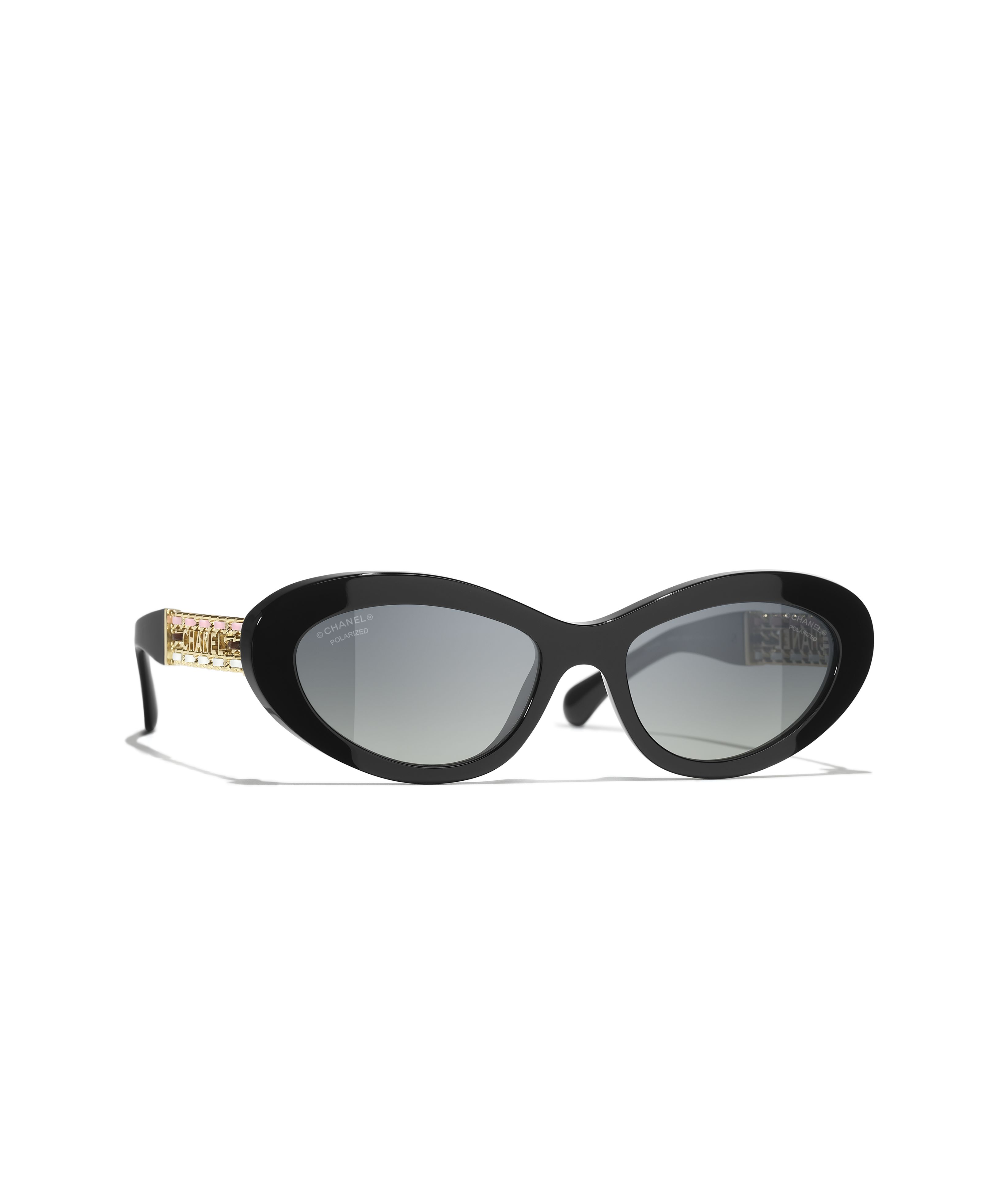 CHANEL Sunglasses: Cat Eye Sunglasses, nylon — Fashion | CHANEL