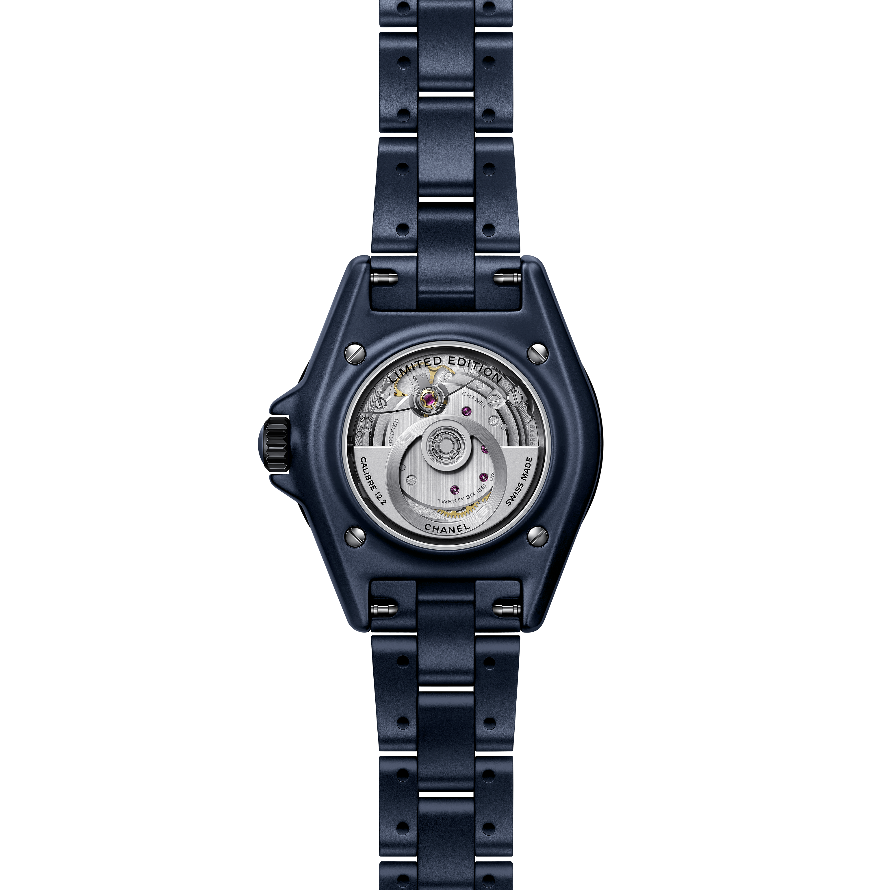J12 Watch Caliber 12.2, 33 MM - Matte Blue Ceramic | CHANEL