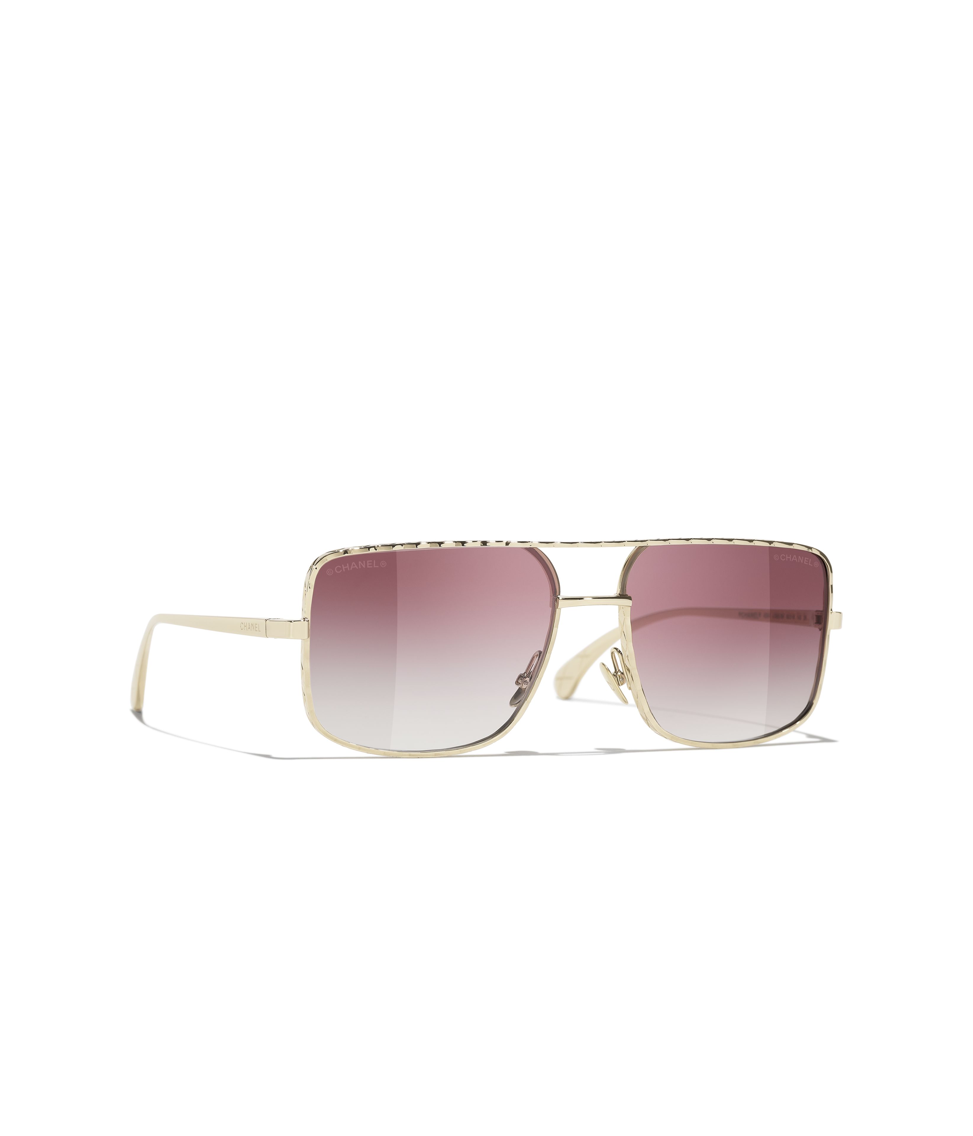 CHANEL Sunglasses: Pilot Sunglasses, metal 4294 — Fashion | CHANEL