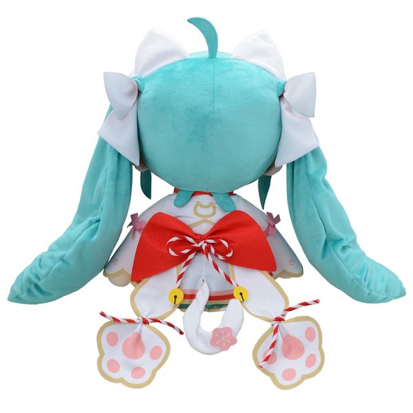 グッズ: 初音ミク 招きミク ふわふわぬいぐるみ LL: セガ｜キャラアニ.com