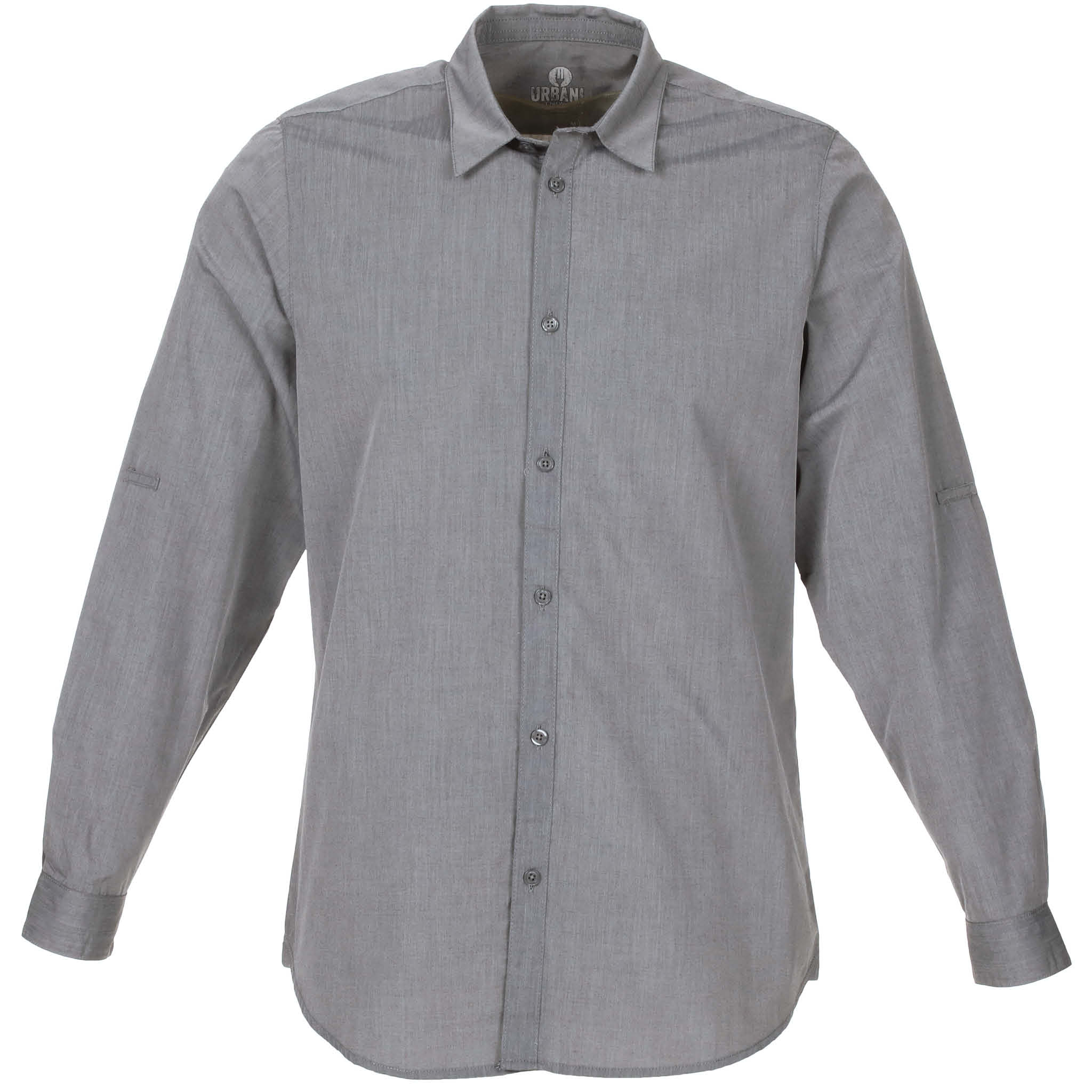 シェフワークス メンズ モダン シャンブレイ ドレス シャツ — Chef