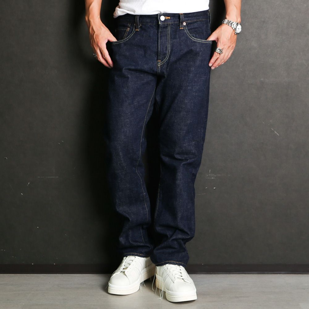 CALEE - VINTAGE REPRODUCT TAPERED DENIM PANTS ＜OW＞ / デニム