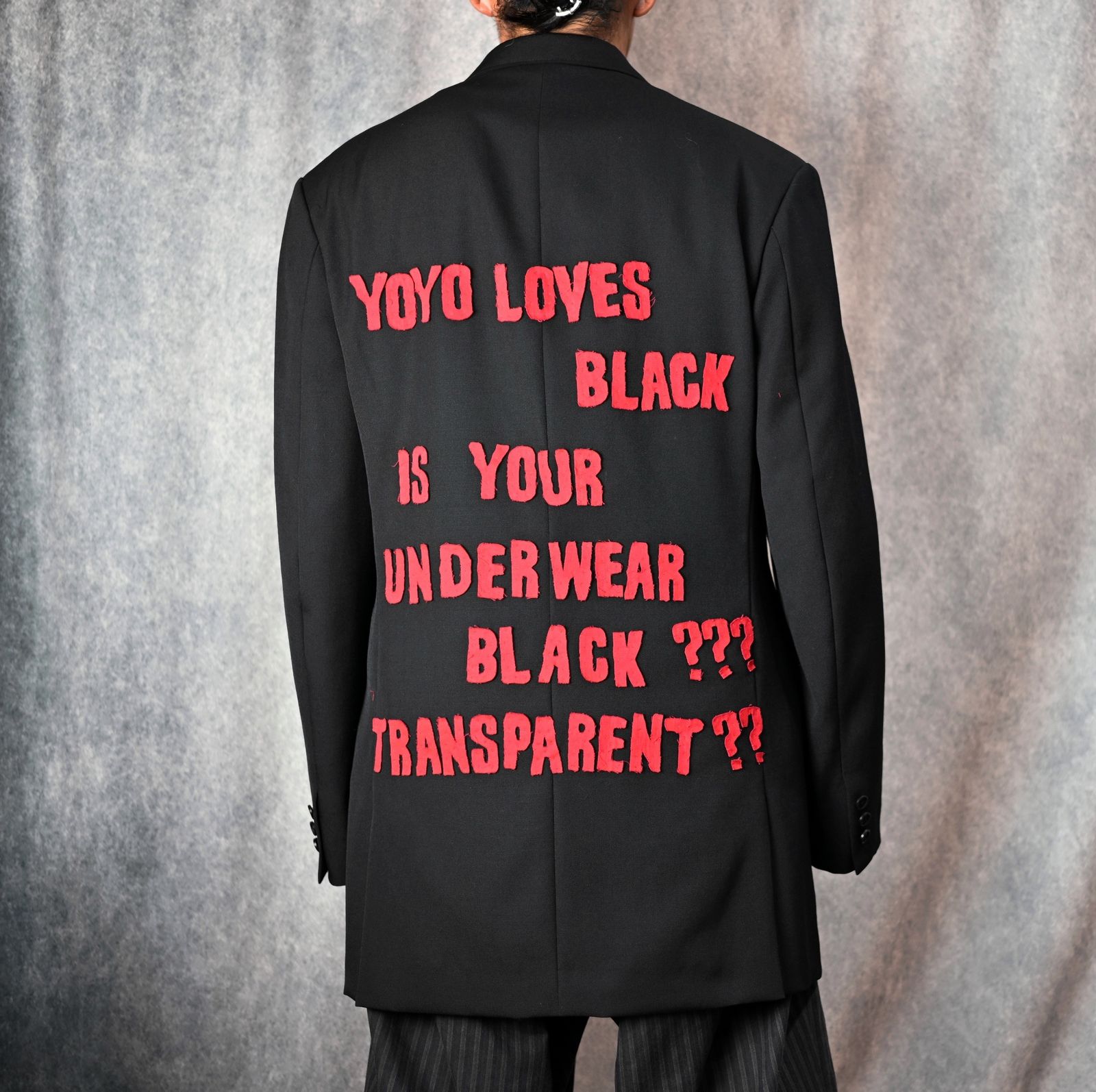 yohji yamamoto - 5 POCKET 3BS JKT （BLACK） / テーラード