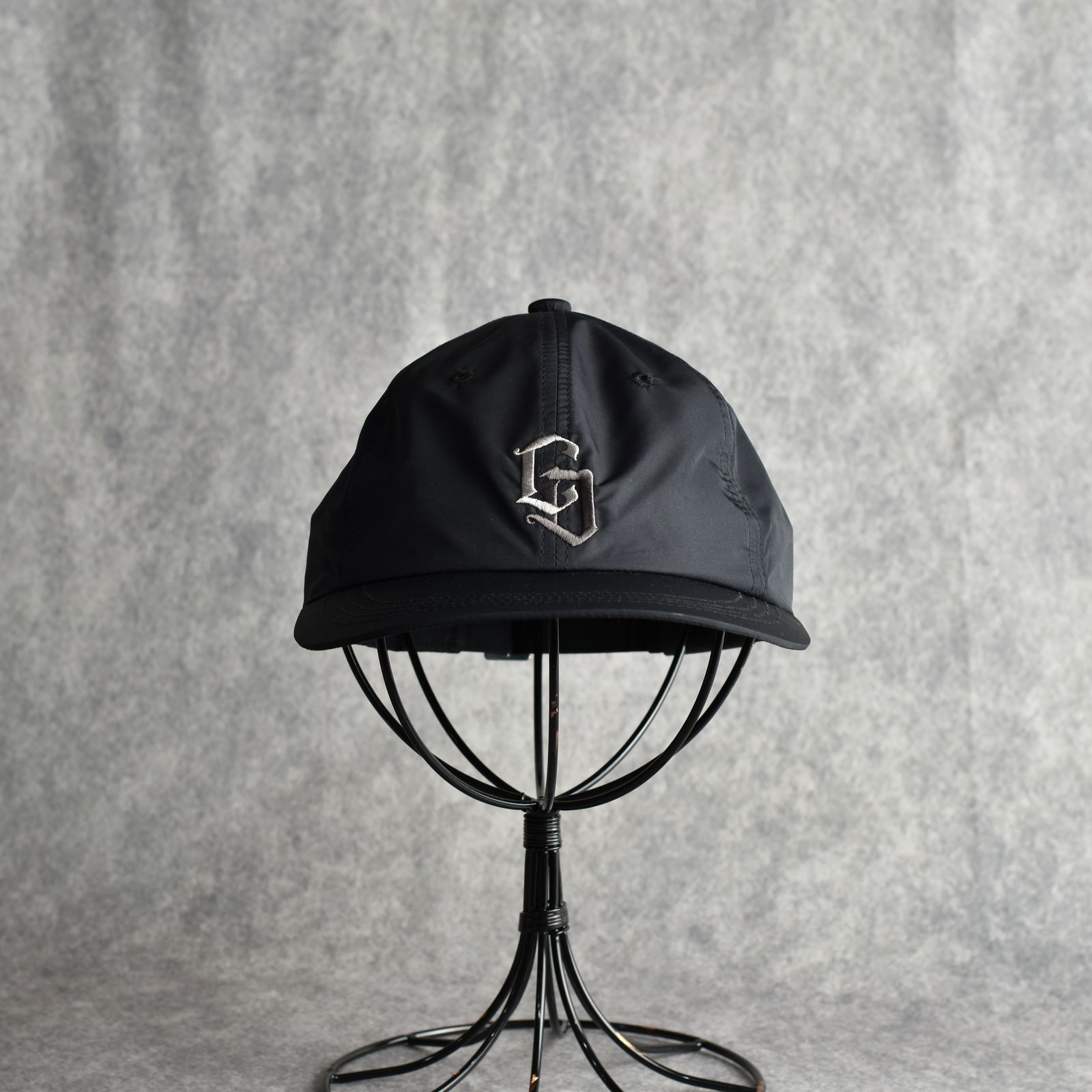 CALEE - × THE H.W.DOG&CO. EMBROIDERY UNION CAP (BLACK) / ザ エイチ