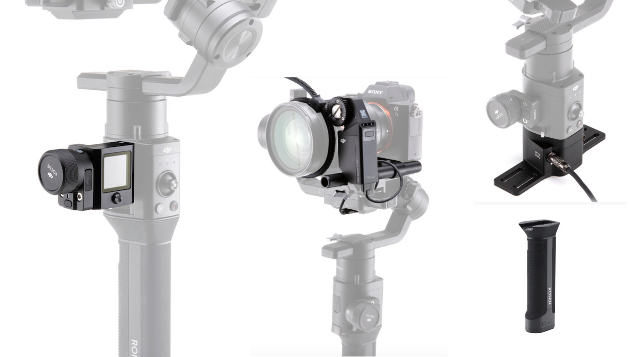 DJIがRonin-Sに新しいアクセサリーを追加 － フォーカスモーター