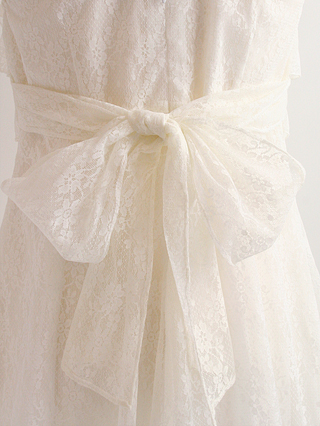 メゾピアノ 総レースのフリルが可愛いワンピース 130 / ブランド