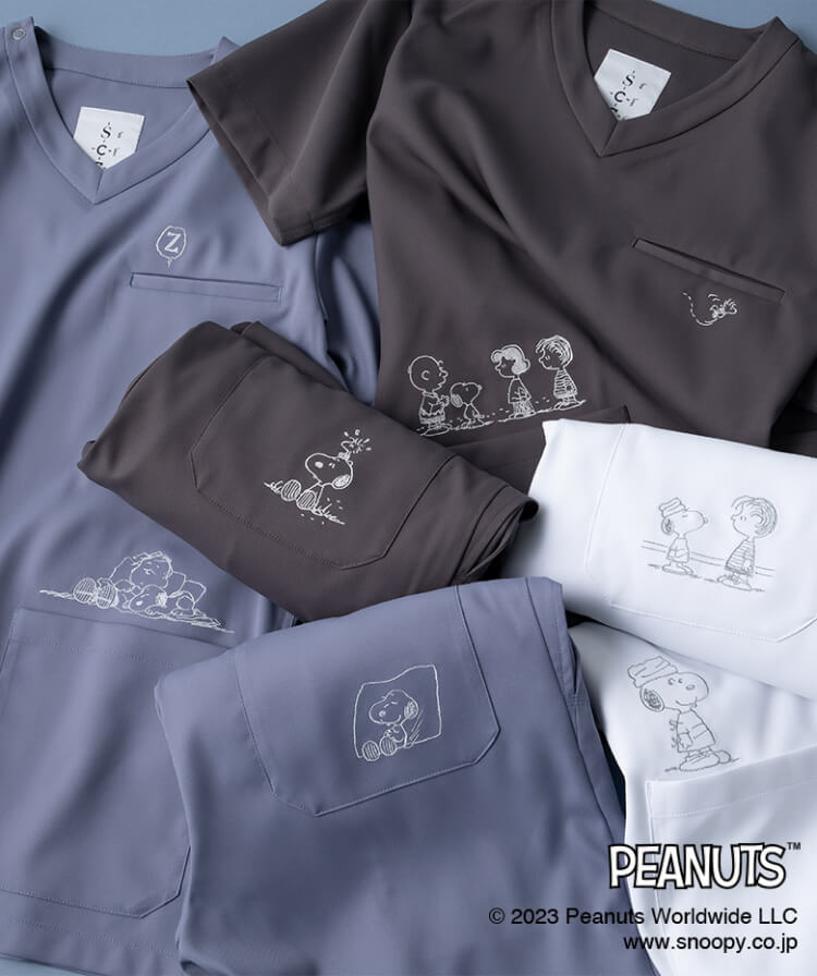 PEANUTSスクラブ｜スクラブキャンバスクラブ｜白衣のクラシコ